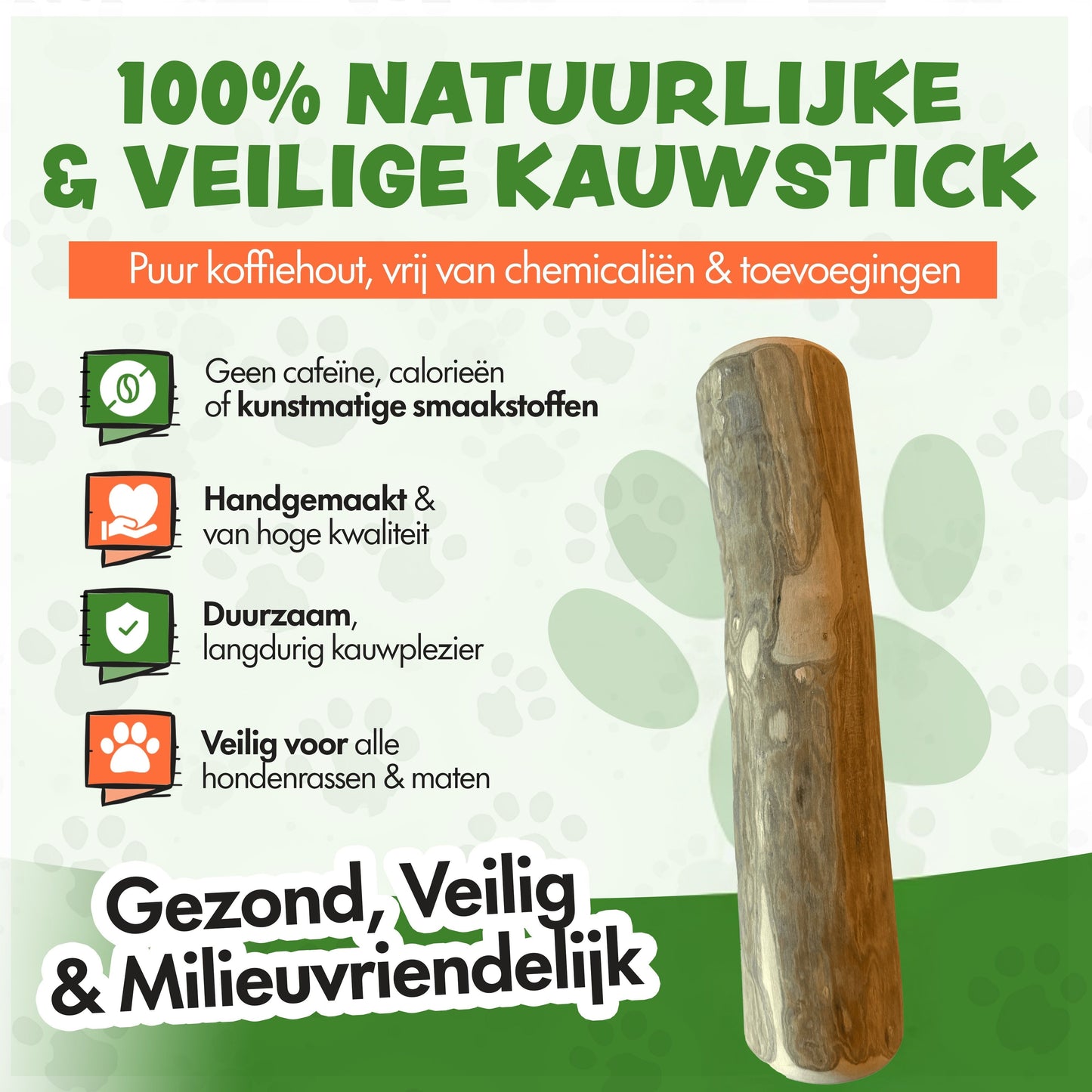 Kaustab Coffee Wood XXS - Pro Stück