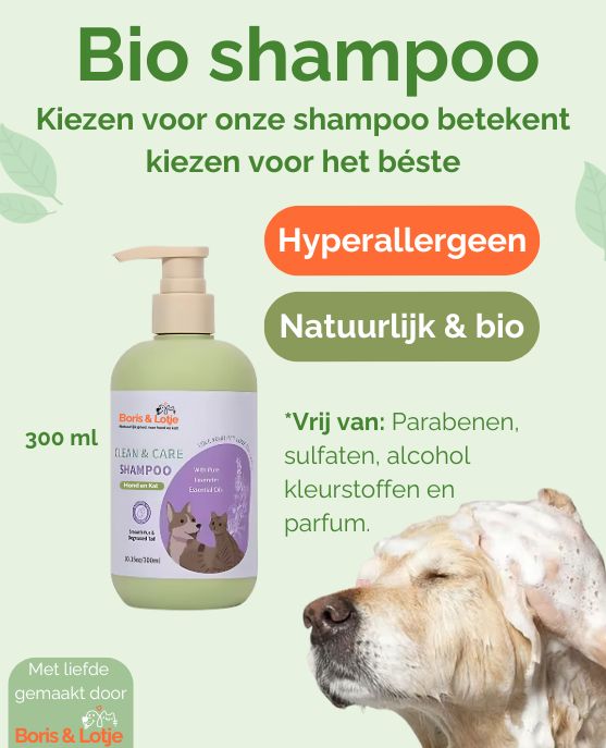 Bio-Hundeshampoo - Kokosnuss-Lavendel - Pro 300 ml