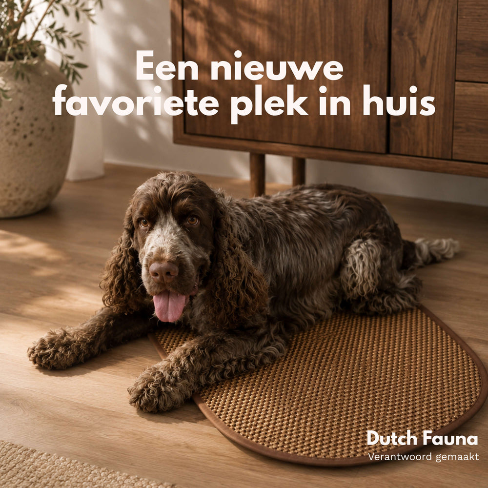 Dutch Fauna Luna Kühlende Hundematte & Katzenmatte - aus 30% Pflanzenfasern