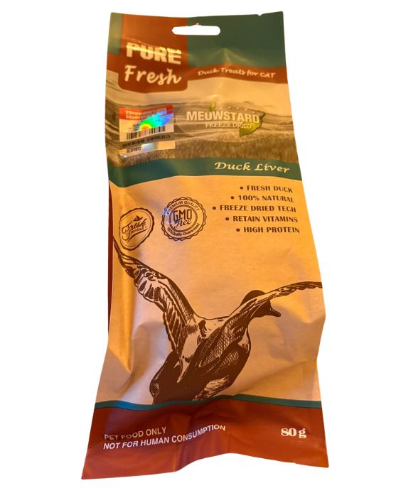Entenleber Katzensnacks 100% natürlich 70 Gramm – Pro Stück