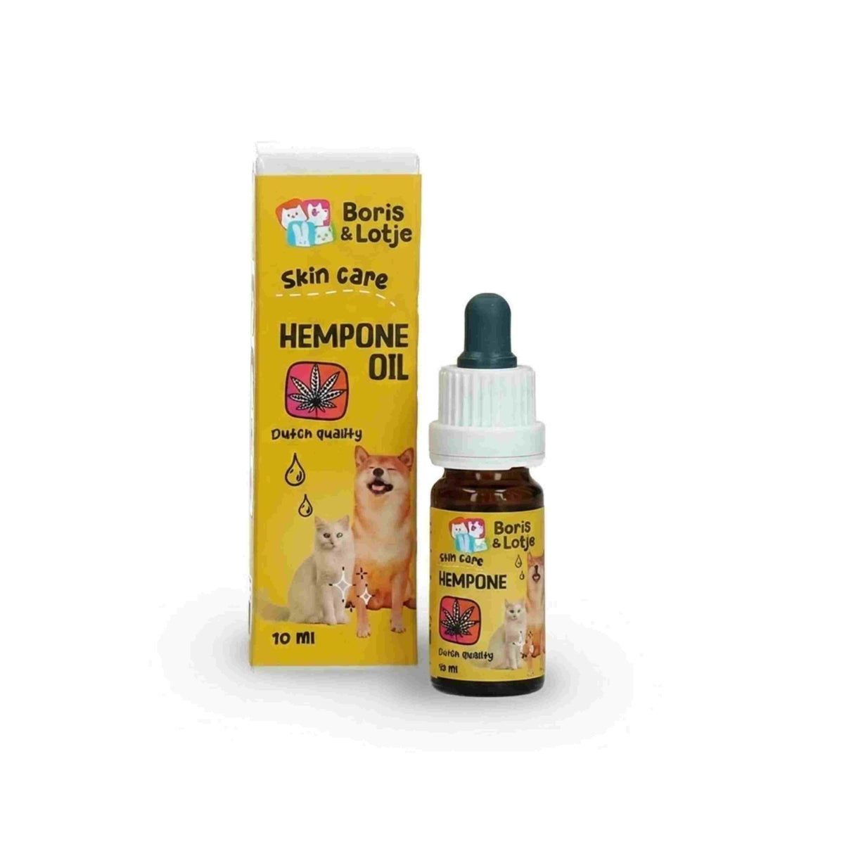 Hanföl zur Hautpflege für Hunde und Katzen - 10 ml