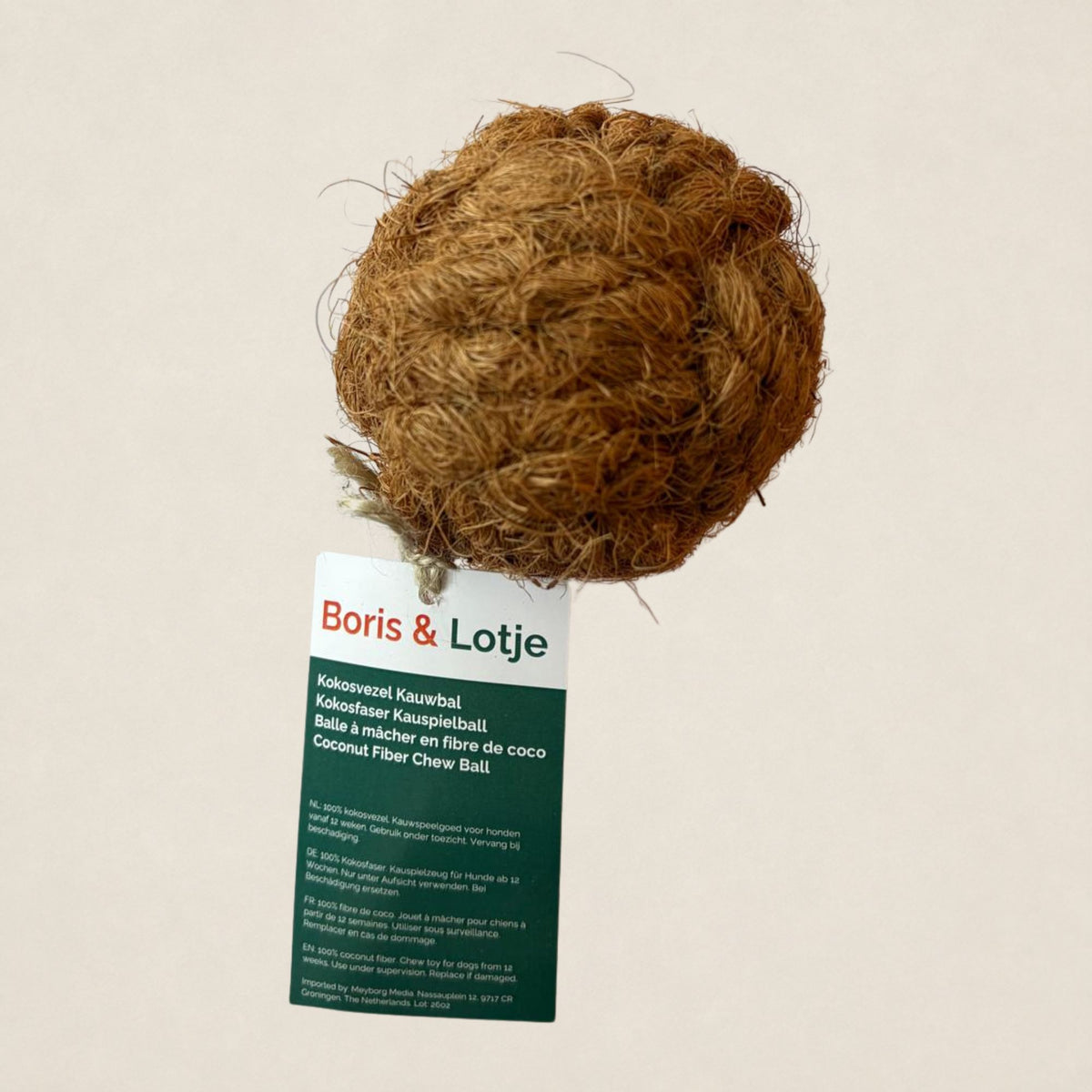 Coconut Ball Kauball aus Kokosfasern - L - Pro Stück
