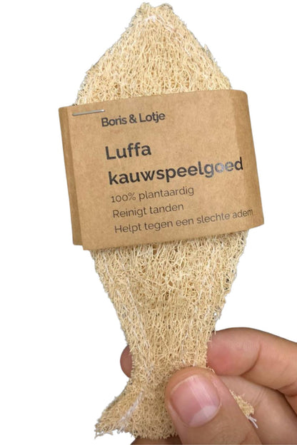 Natürliche Zahnbürste für Katzen – Hergestellt aus 100 % Luffa