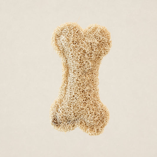 Natürliche Zahnbürste für Hunde – Hergestellt aus 100 % Luffa