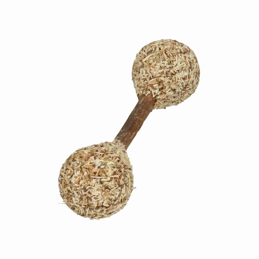 Madnip dumbbell kattenspeeltje met ronde bolletjes – Per stuk