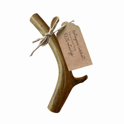 Hertengewei hond 100% natuurlijk - maat L (150–218 gram)