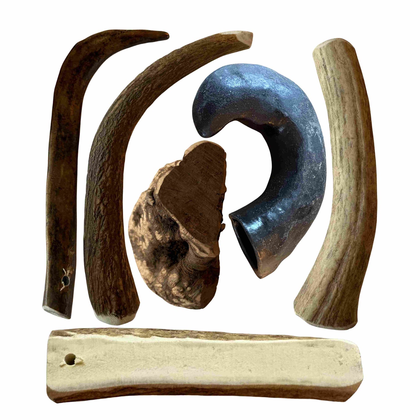 Probeerbox natuurlijke kauwsnacks (6 stuks), honden 6 tot 14kg, maat M