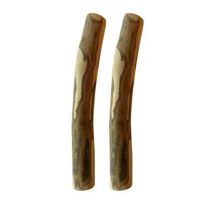 Olijfhout kauwstaaf hond 100% natuurlijk maat M, 15-20 cm - per stuk